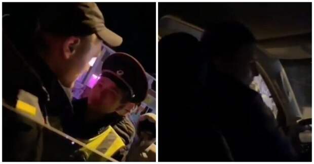 В Чувашии водитель "Прадо" грубо обматерил автоинспектора и спокойно уехал