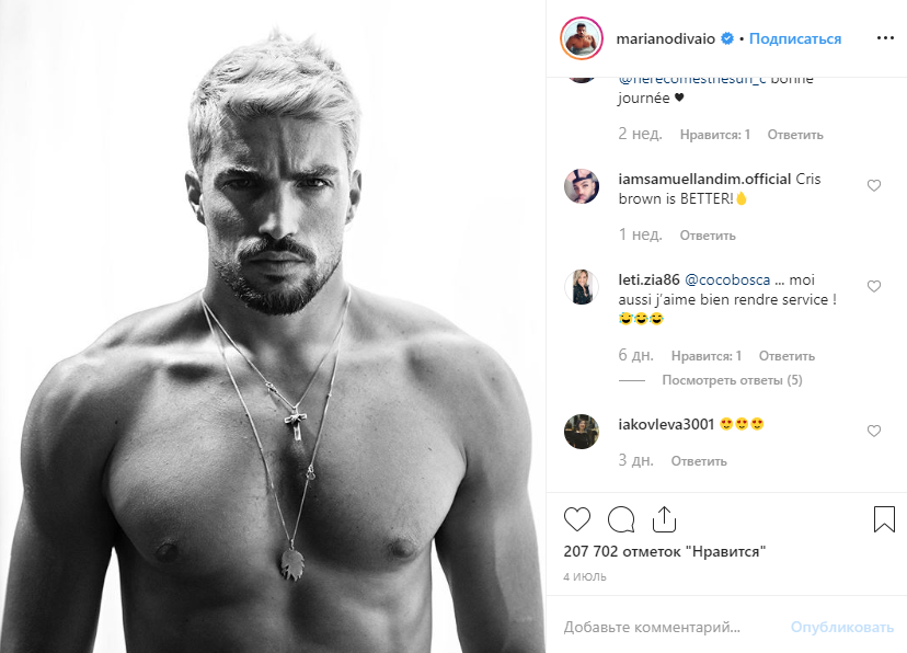 Mariano Di Vaio фото, https://www.instagram.com/marianodivaio/