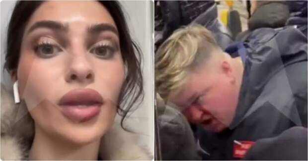 «Я тебе кадык оторву»: в Москве на видео попало, как кондуктор набросился на пассажира