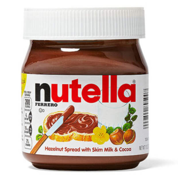 Сегодня паста Nutella известна во всем мире. /Фото: rachaelraymag.com