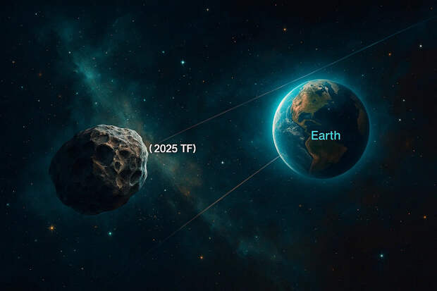 Астероид пролетел мимо Земли почти на уровне МКС? в ночь на 1 октября