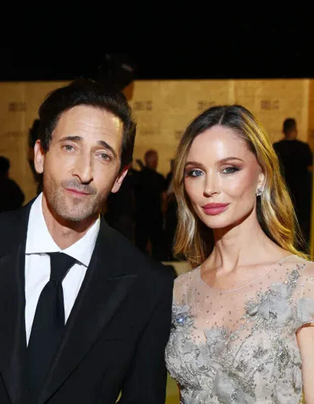 Эдриан Броуди и Джорджина Чапман