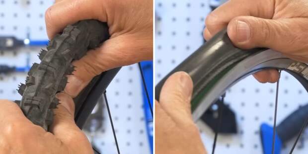 Прожмите руками всю шину Как заклеить камеру велосипеда: прожмите руками всю шину