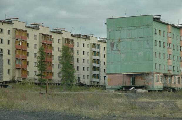 4. Посёлок Кадыкчан в Магаданской области места, мурашки, россия