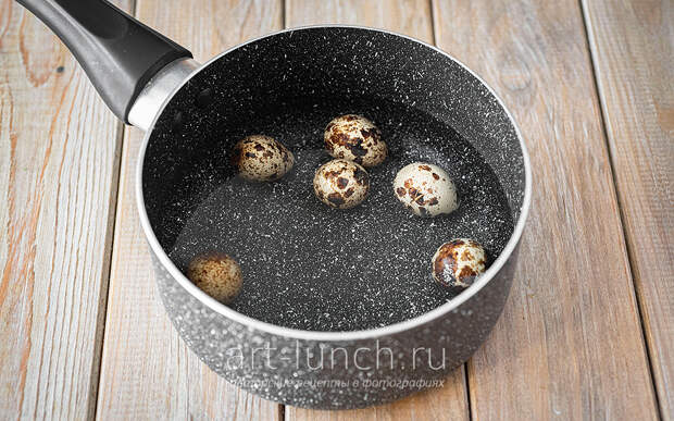 Салат из печени трески