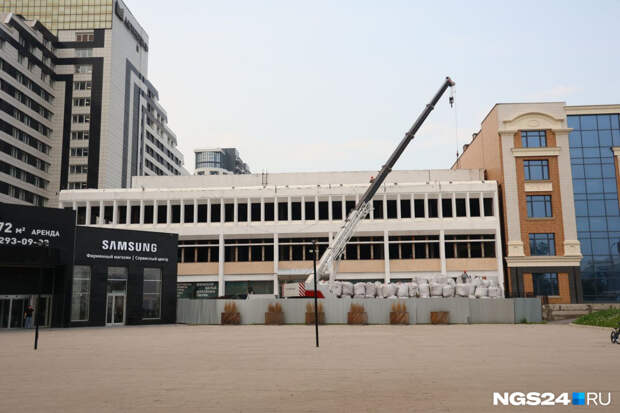 В Красноярске начали разбирать «Китай-город» близкого к Уссу бизнесмена