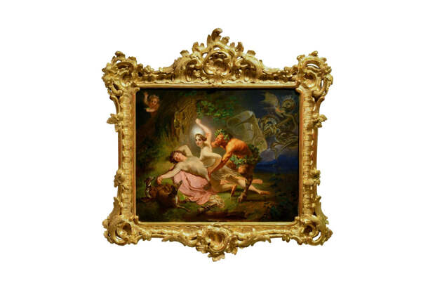 Карл Брюллов, «Диана, Эндимион и Сатир», 1849 год