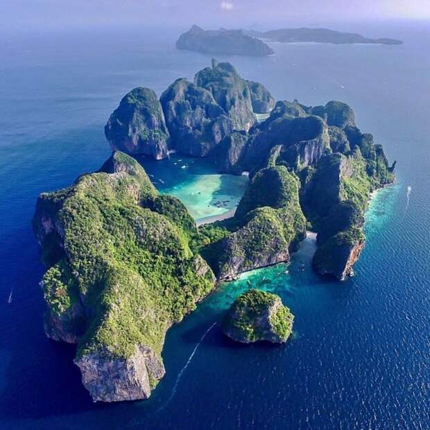 Koh Phi Phi Lee, Thailand красивые места, мир, планета, природа, путешествия