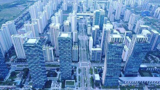 Город будущего, из которого уезжают люди город-призрак, прогресс, сонгдо, умный город, утопия, южная корея