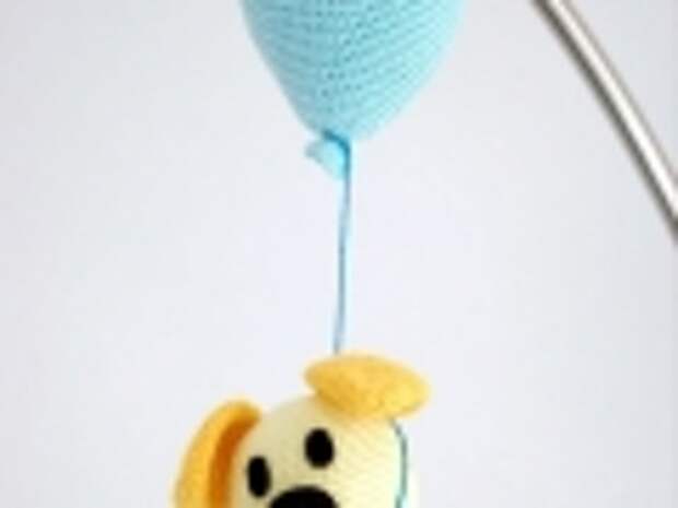 Вязаная собачка крючком Вязаная собачка крючком