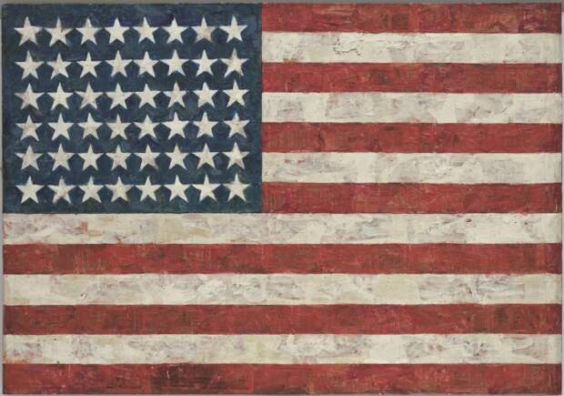 Флаг. Автор: Jasper Johns. | Фото: moma.org.