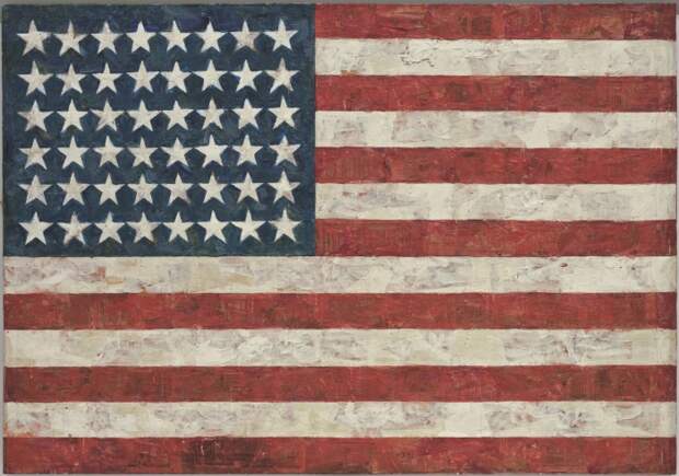Флаг. Автор: Jasper Johns. | Фото: moma.org.