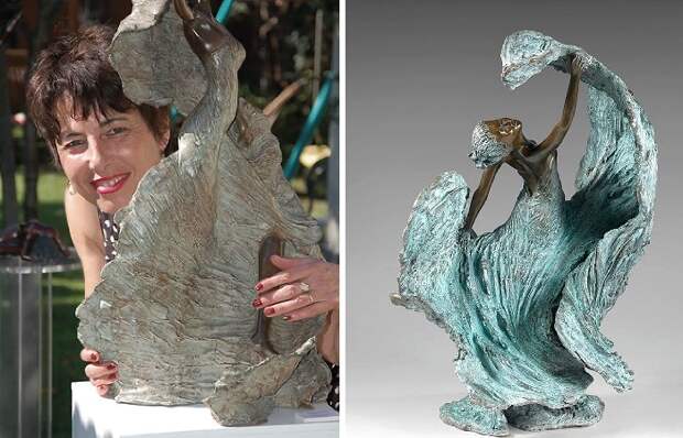 Французская скульптор Натали Сегуин (Nathalie Seguin).
