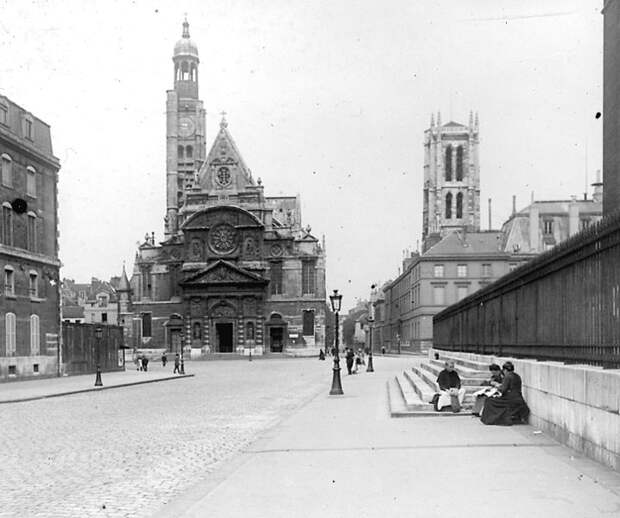 File:Paris - Eglise Saint Etienne du Mont - 1912.jpg