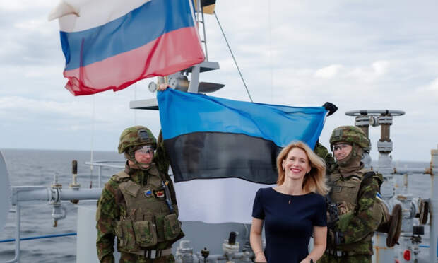 Уже и Эстония диктует России свою волю на Балтике. Эстония, Карл!