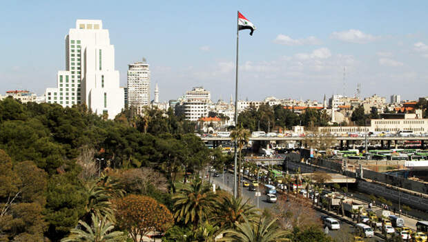 Город Дамаск в Сирии. Архивное фото