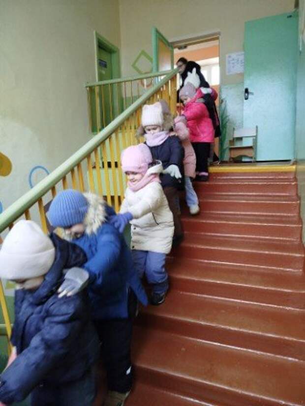 Пожарная эвакуация.