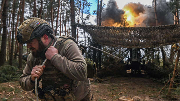 Артиллеристы ВС РФ ударили по «опорнику» боевиков ВСУ. Лучшее видео из зоны СВО