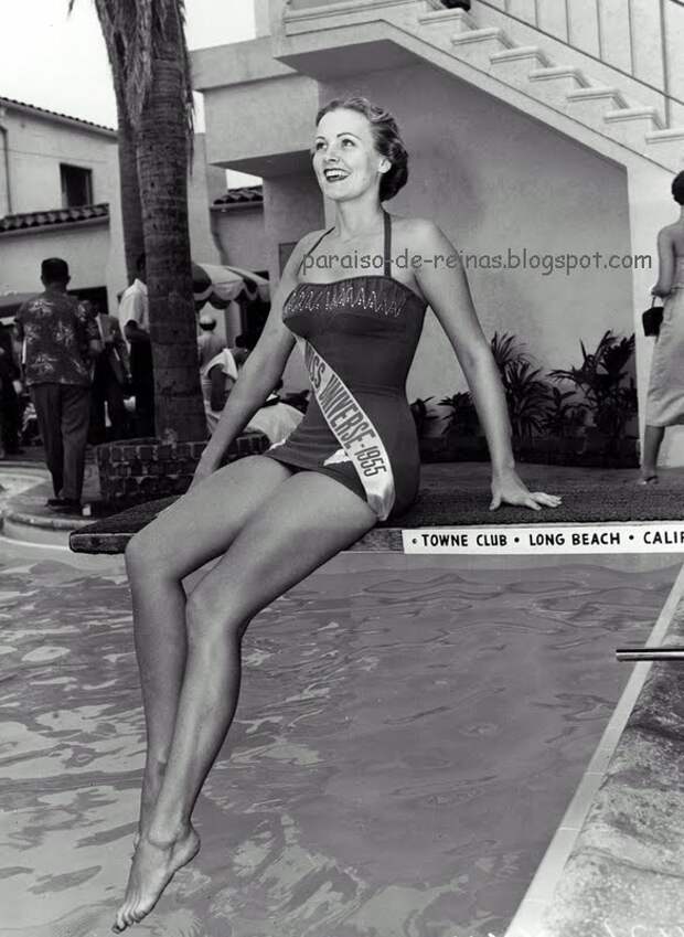 Мириам Стивенсон Мисс Вселенная 1954 Фото / Miriam Stevenson Miss Universe 1954 Photo