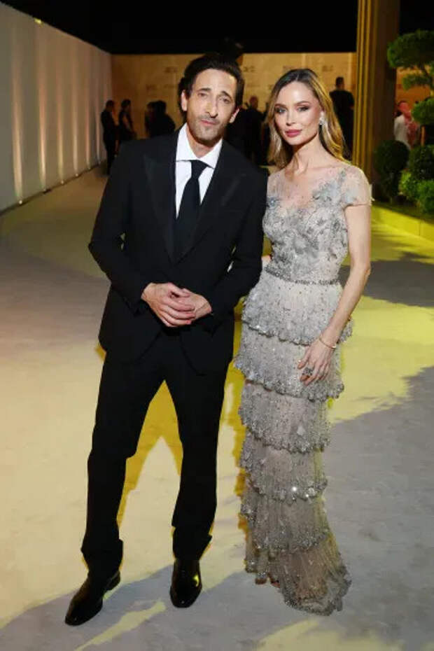 Эдриан Броуди и Джорджина Чапман