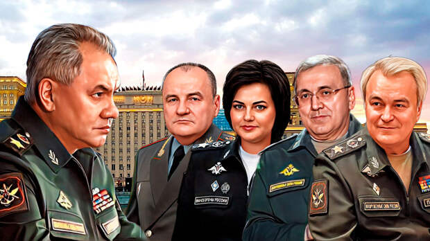 Сейгей Шойгу с замами.