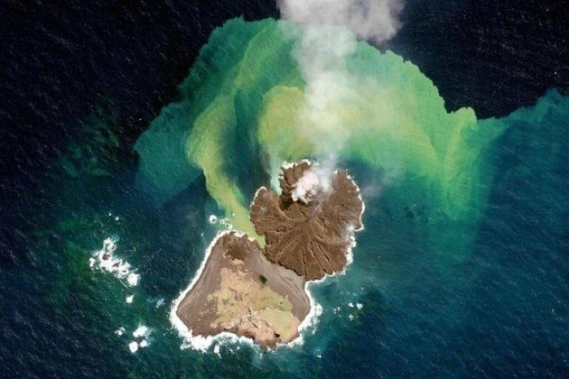 Самый молодой остров на планете растёт на глазах