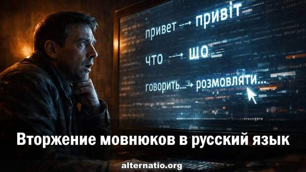 Вторжение мовнюков в русский язык