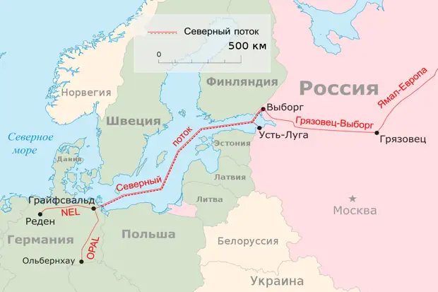 Европарламент призвал использовать «Северный поток — 2» против России
