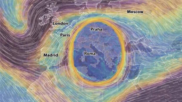 На католическую Пасху в атмосфере над Европой появится "яйцо"
