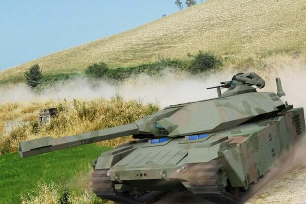 Танк из США нового поколения, как Т-14, будет иметь места экипажа в корпусе