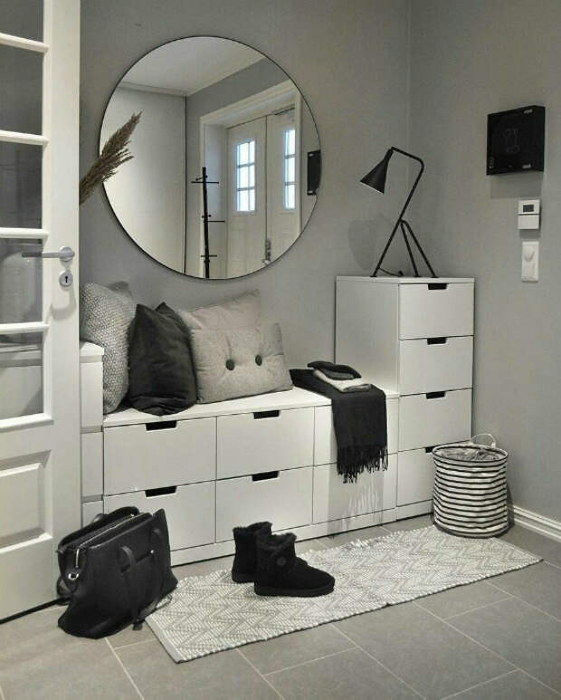Система ящиков и шкафчиков. | Фото: Pinterest. Система ящиков и шкафчиков. | Фото: Pinterest.