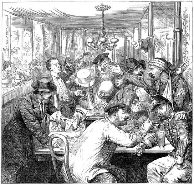 Картинки по запросу discussing the war in a paris cafe