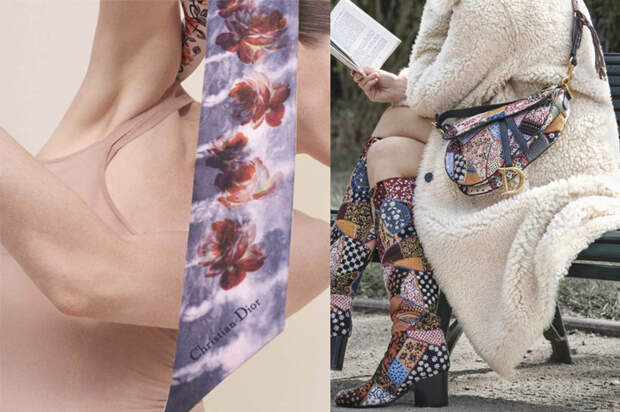 Рекламные съемки дома Dior. Рекламные съемки дома Dior.