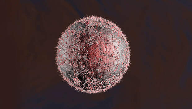 3D изображение раковой клетки