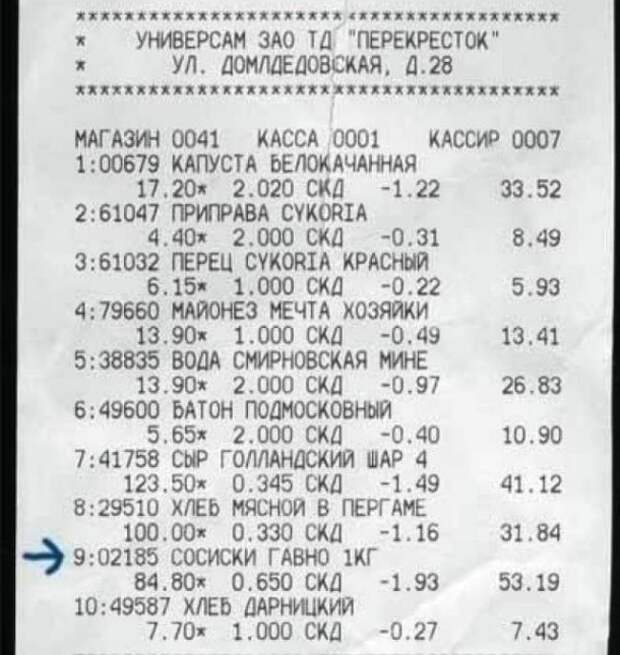 Кассовые чеки, которые сделают вашу покупку невероятно уморительной Кассовые чеки, которые сделают вашу покупку невероятно уморительной чеки, юмор