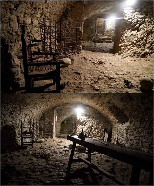 Не обошлось и без музея инквизиции с жуткими инструментами для пыток (San-Leo fort, Италия).