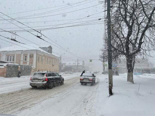 В Тульской области 9 января до конца дня сохранятся сильные осадки