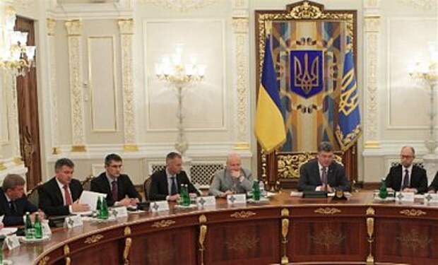 В Администрации президента началось заседание СНБО