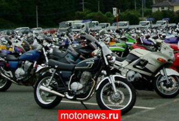 Производство мотоциклов в Японии выросло
