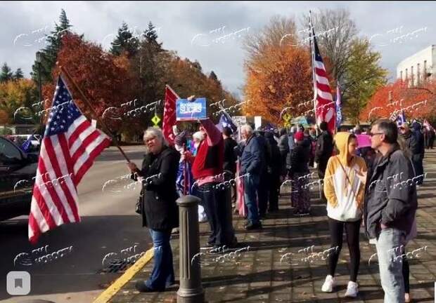 Сторонники Трампа начали акции протеста