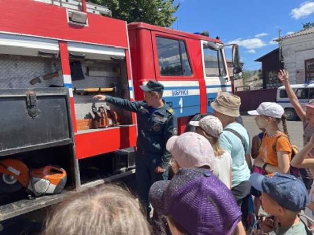 Под прицелом у спасателей - безопасность на каникулах. Бобруйск.