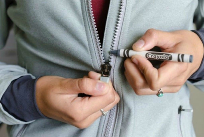 Заедающая молния. | Фото: Rimma.co. Заедающая молния. | Фото: Rimma.co.