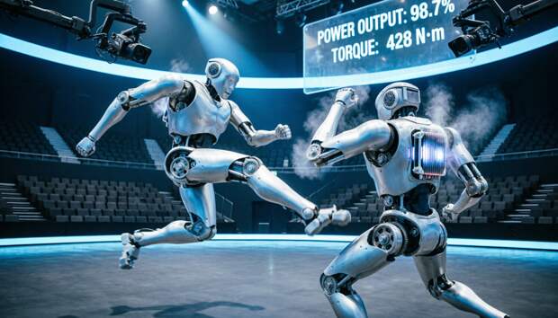 В Китае стартовала боевая лига роботов-гуманоидов