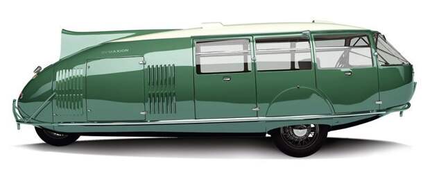 Автомобиль Dymaxion был разработан Бакминстером Фуллером в начале 1930-х годов автомир, аэродинамика, из прошлого, конструкция, обтекаемость. формы