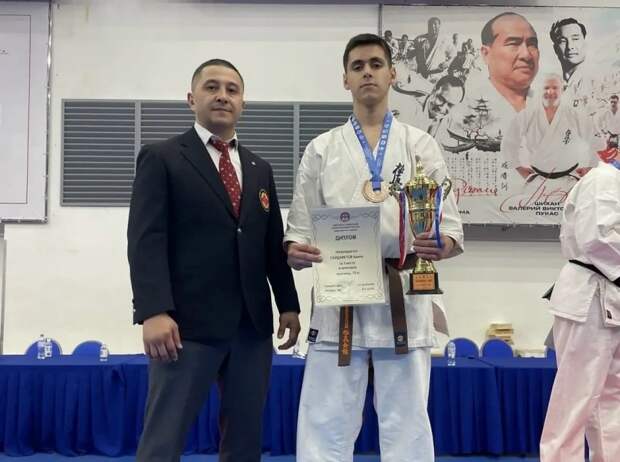 Крымчанин завоевал бронзовую медаль на Кубке России по киокусинкай