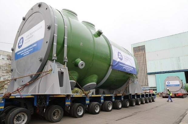 Атоммаш отгрузил комплекты ключевого оборудования АЭС в Индию и Китай