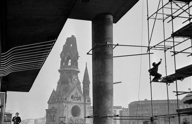 Памятник архитектуры. Германия, Западный Берлин, 1959 год.