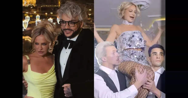 Дебют в роли певицы, четырёхъярусный торт с цветами и платье от Versace: Виктория Шелягова отметила 53-летие в компании Филиппа Киркорова, Андрея Малахова и Жасмин