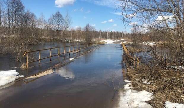 Паводок-2021: еще два моста ушли под воду в Нижегородской области
