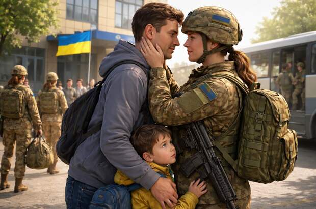 Украинцы «сдают» жен в ВСУ, чтобы самих не призвали